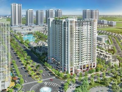Kiệt Tác Chung Cư Kiến Trúc Xanh Hiện Đại Kết Hợp Tân Cổ Điển Tại Phía Tây Hà Nội