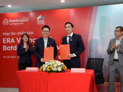 Lễ Ký Kết Hợp Tác Chiến Lược Của ERA Vietnam Và Batdongsan.com.vn