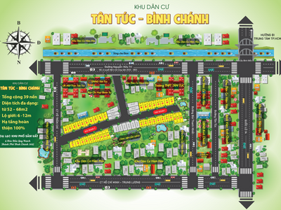 Tân Túc – Bình Chánh: Hứa Hẹn Trở Thành Tâm Điểm Phát Triển Với Quy Hoạch Đồng Bộ Và Hạ Tầng Tiên Tiến