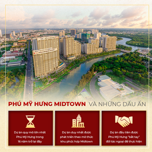 Phú Mỹ Hưng Midtown – Hành Trình Ấn Tượng Của Khu Phức Hợp Duy Nhất Tại Khu Nam TP.HCM