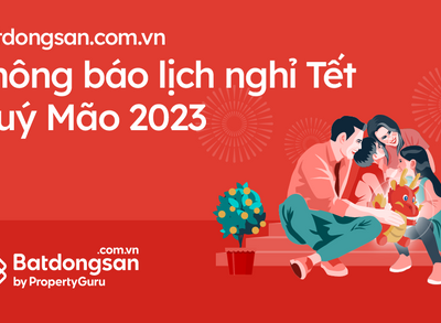 Batdongsan.com.vn Thông Báo Lịch Nghỉ Tết Nguyên Đán 2024
