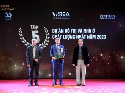 Masteri West Heights Được Vinh Danh Top 5 Dự Án Đô Thị Và Nhà Ở Chất Lượng Nhất Năm 2023