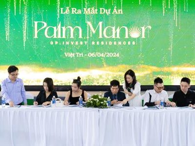 Dự Án Palm Manor Hút Khách Trong Ngày Mở Bán