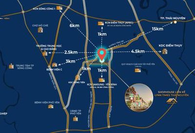 Bài Toán Đầu Tư – Kinh Doanh Giúp Đất Nền Shophouse Liền Kề KCN Samsung Thái Nguyên Hút Nhà Đầu Tư