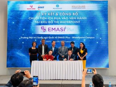 Nam Long Công Bố Vận Hành Chuỗi Tiện Ích Tại Khu Đô Thị Waterpoint