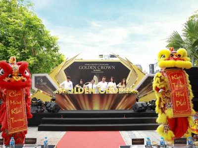 Màn Ra Mắt Ấn Tượng Của Căn Hộ Mẫu Đẳng Cấp Đế Vương Golden Crown Hai Phong