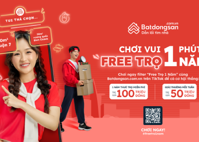Tìm Nhà Không Khó, Free Trọ 1 Năm Cùng Batdongsan.com.vn