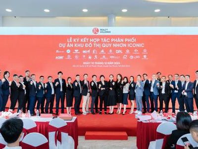 Realty Holdings Ký Kết Cùng 22 Đại Lý Chiến Lược Miền Trung Chuẩn Bị Ra Mắt Siêu Phẩm Quy Nhơn Iconic