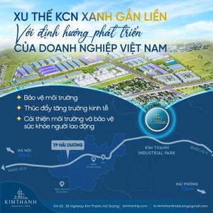 Khu Công Nghiệp Kim Thành Tăng Sức Bật Cho Bất Động Sản Công Nghiệp Hải Dương