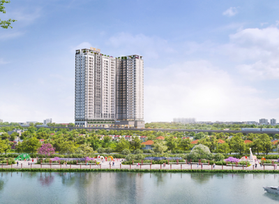 Xuất Hiện Căn Hộ 4 Mặt View Sông Ngay Mặt Tiền Quốc Lộ 13, Giá Chỉ Từ 36,8 Triệu Đồng/M²