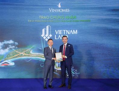 Vietnam Land Chính Thức Trở Thành Đại Lý Phân Phối Chiến Lược Vinhomes Green Paradise Tại Cần Giờ