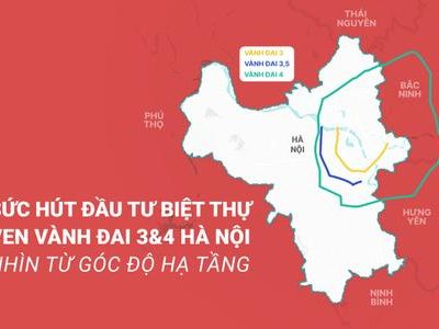 Sức Hút Đầu Tư Biệt Thự Vành Đai 3 & 4 Hà Nội – Nhìn Từ Góc Độ Hạ Tầng
