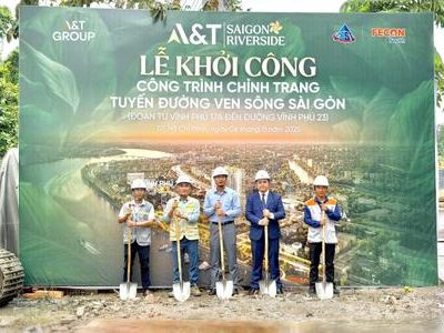 A&T Group Chính Thức Khởi Công Chỉnh Trang Tuyến Đường Ven Sông Sài Gòn