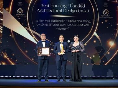 La Tiên Villa Được Vinh Danh Tại Giải Thưởng Bất Động Sản Châu Á Lần Thứ 20