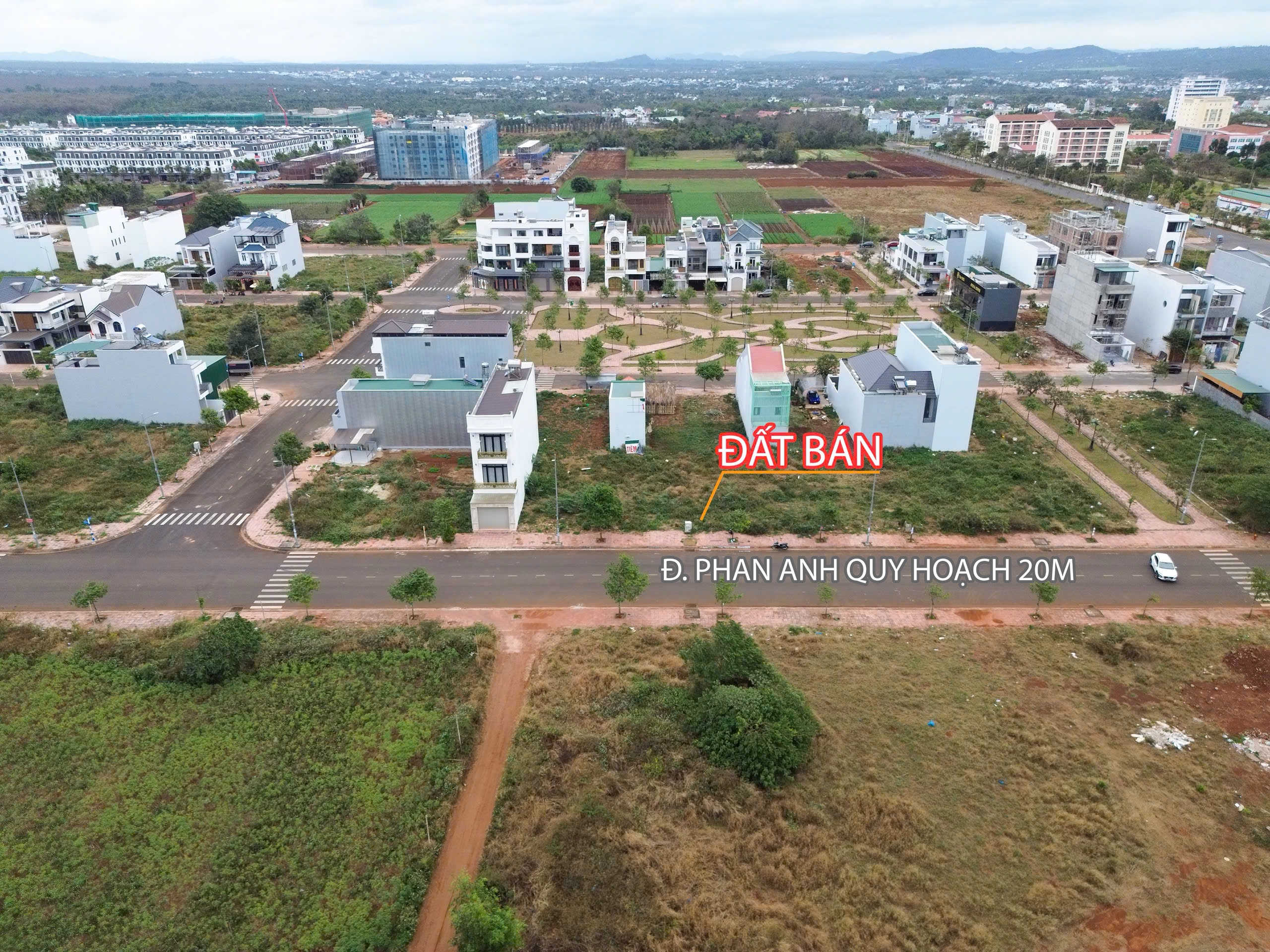 Bán Đất Nền 122.5m² Mặt Tiền Đường Phan Anh Tân An BMT – Giá 8.1 Tỷ