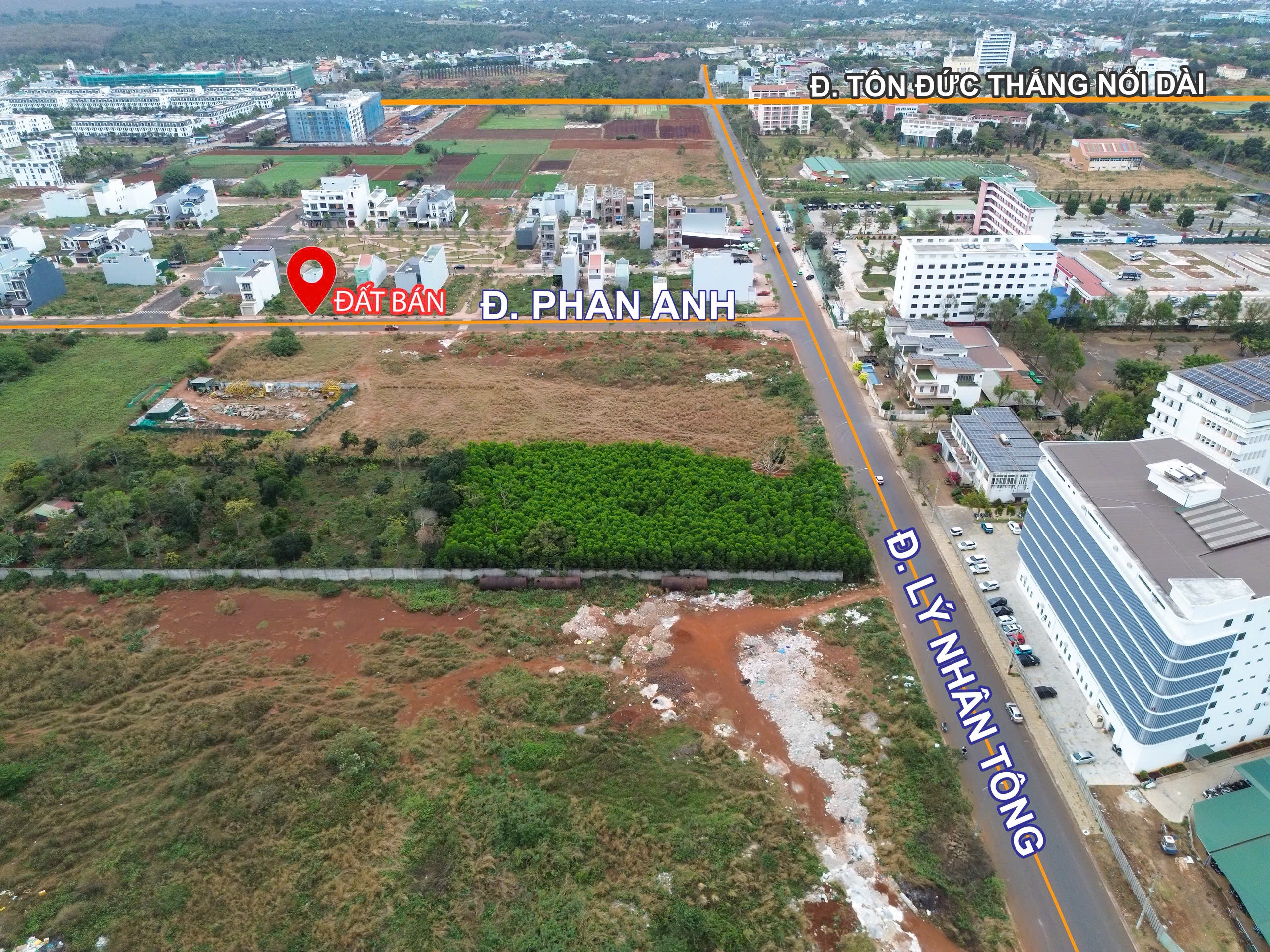 Bán Đất Nền 122.5m² Mặt Tiền Đường Phan Anh Tân An BMT – Giá 8.1 Tỷ