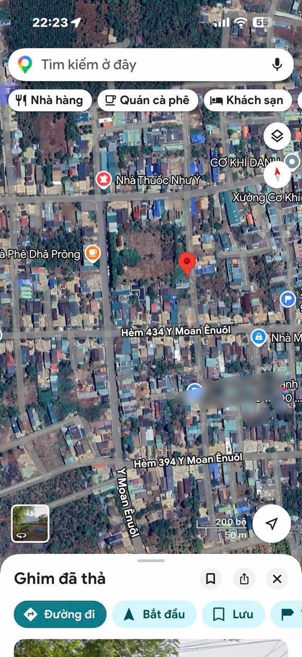 Bán Đất nền 95m² Hẻm 434 Ymoan Buôn Ma Thuột – Giá 2 Tỷ 150 Triệu