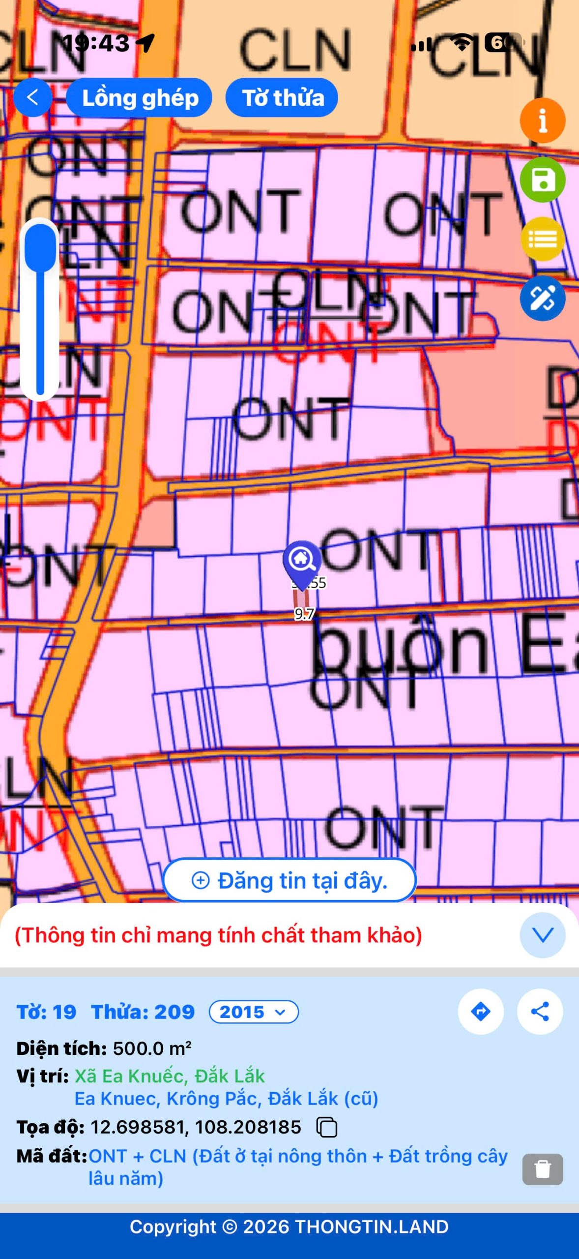 Bán Đất Nền 500m² Buôn Kang Ea Knuếc Krông Pắk – Giá Đầu Tư 990 Triệu