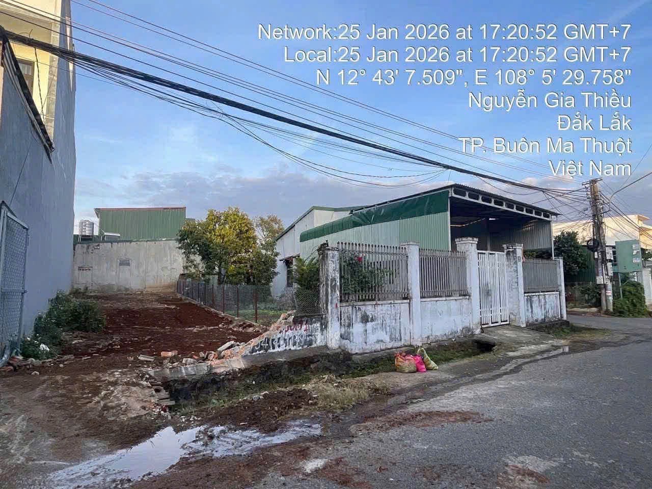 Bán Đất Mặt Tiền 155m² Đường Nguyễn Gia Thiều Phường Tân An – Giá 4 Tỷ 300 Triệu