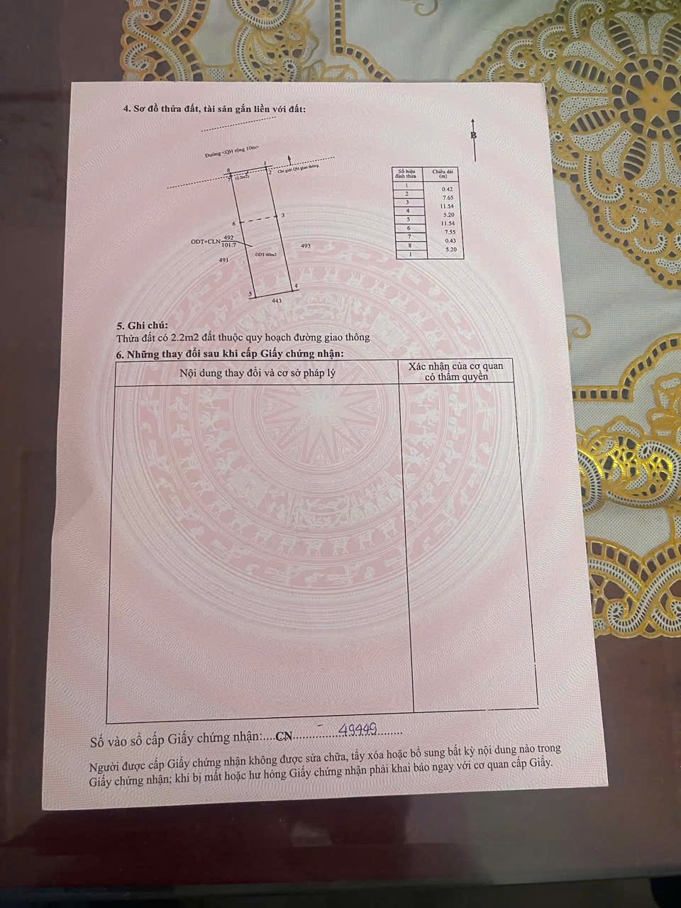 Bán Đất 104m² Mặt Tiền Đường D3 Phường Tân An BMT – Giá 1 Tỷ 150 Triệu