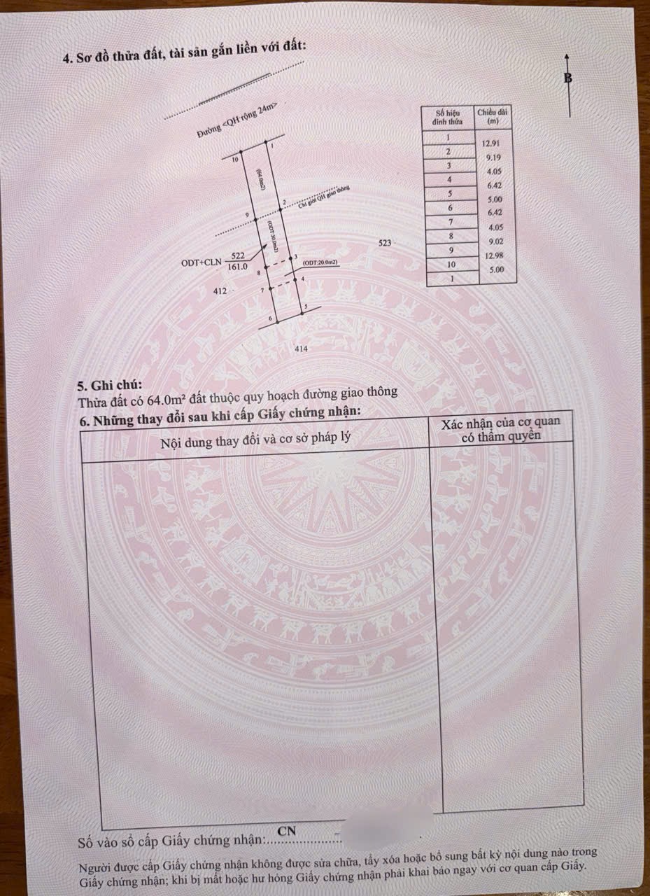Bán Đất 160m² Mặt Tiền Nguyễn Xuân Nguyên Tân An – Giá 2 Tỷ 768 Triệu