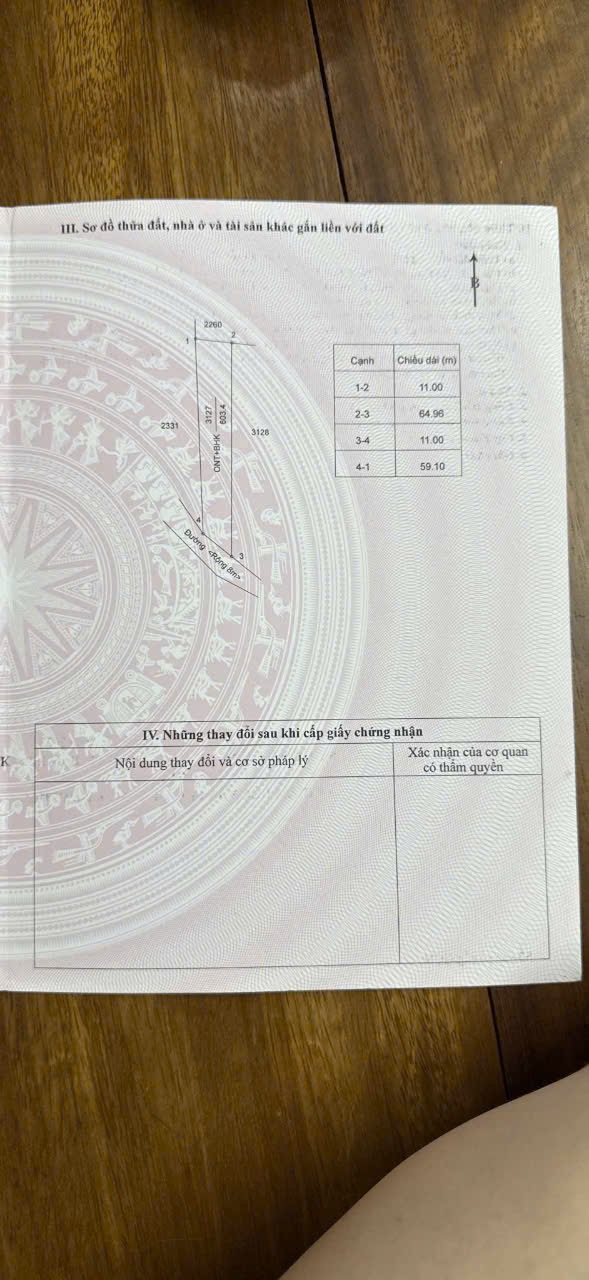Bán Đất 11x60m Thổ Cư Phường Cư Êbur BMT – Giá 1 Tỷ 650 Triệu