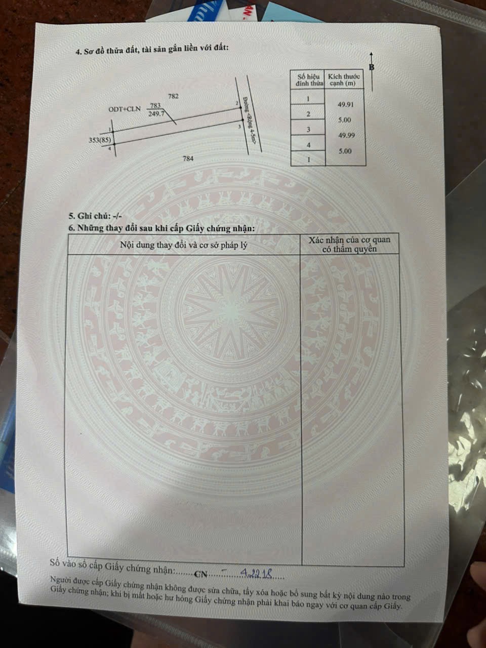 Bán Đất 250m² Phường Tân An BMT – Hẻm Cấp 1 QL26 Giá 1 Tỷ 490