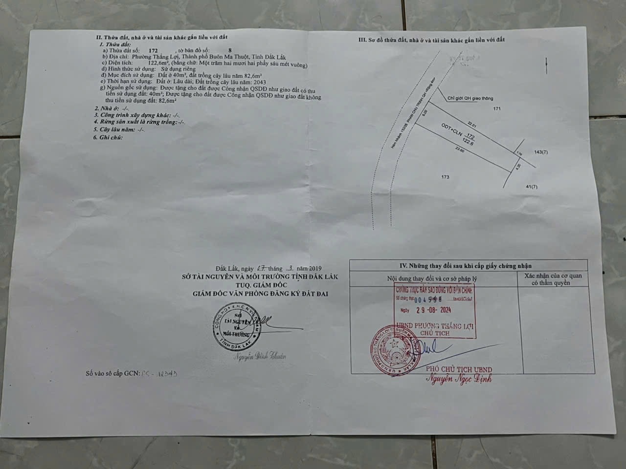 Bán đất hẻm Phan Chu Trinh 122.5m2 giá 2 tỷ 490