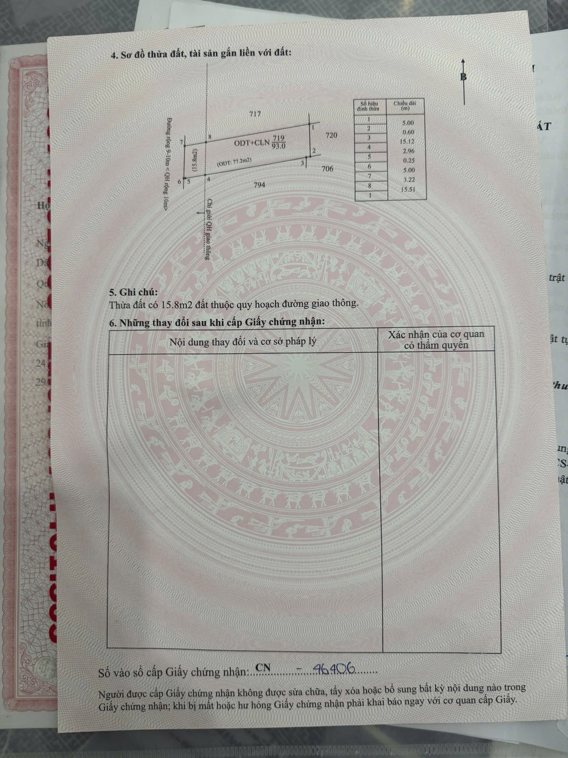 Bán đất nền mặt tiền kinh doanh 94m2 tại Tân An – 1 tỷ 090