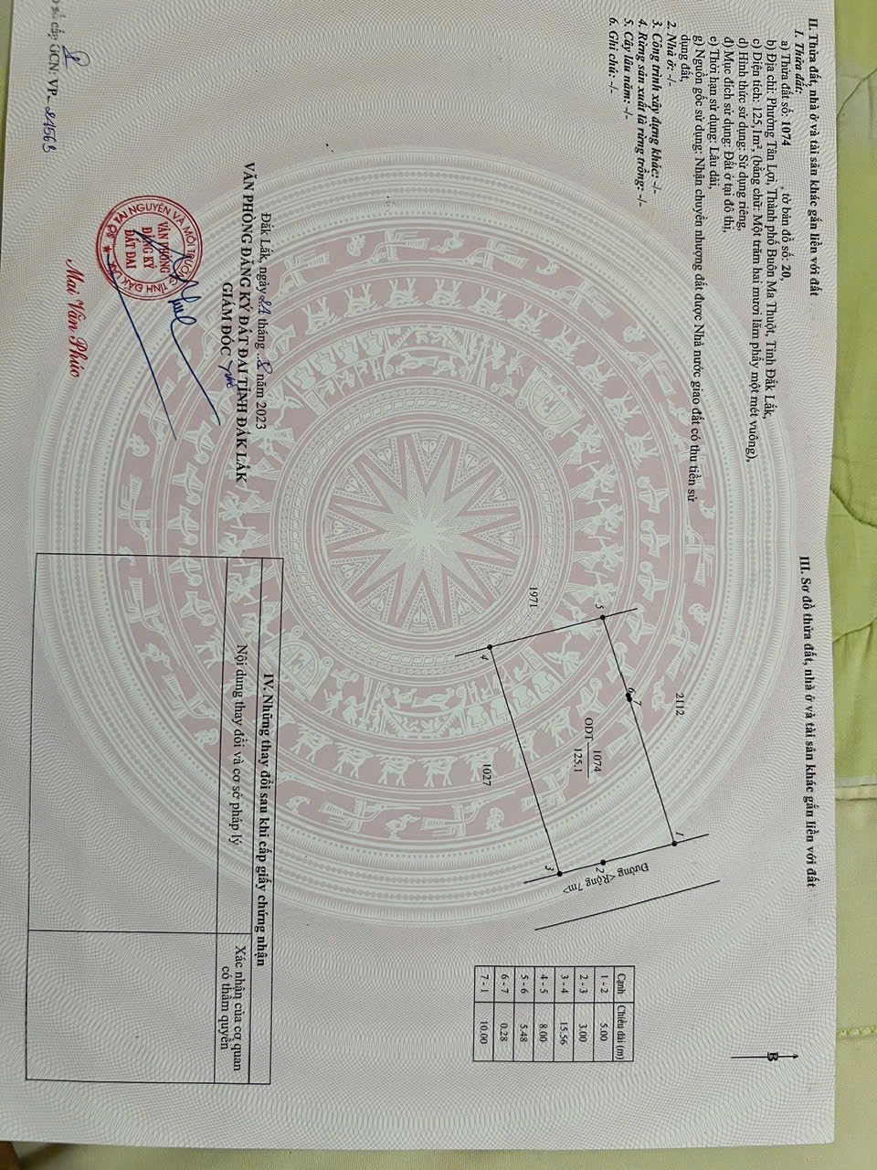 Bán nhà nghỉ 3 tầng 128m2 tại Đồng Khởi Buôn Ma Thuột