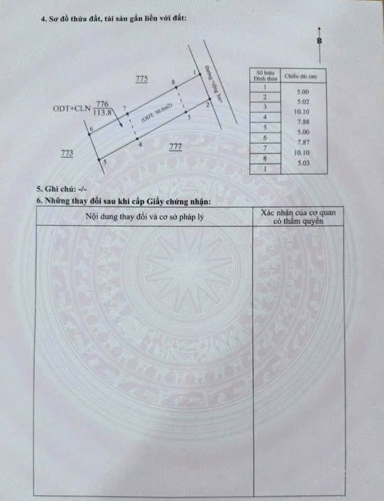 Bán đất hẻm Võ Văn Kiệt Phường Ea Tam 113m2 giá 1 tỷ 040 triệu