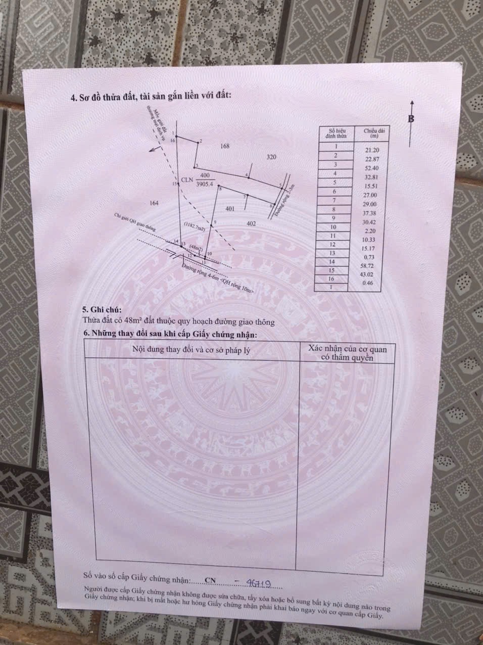 Bán đất CLN 13.000 m² tại xã Hòa Phú, giá 400 triệu/sào
