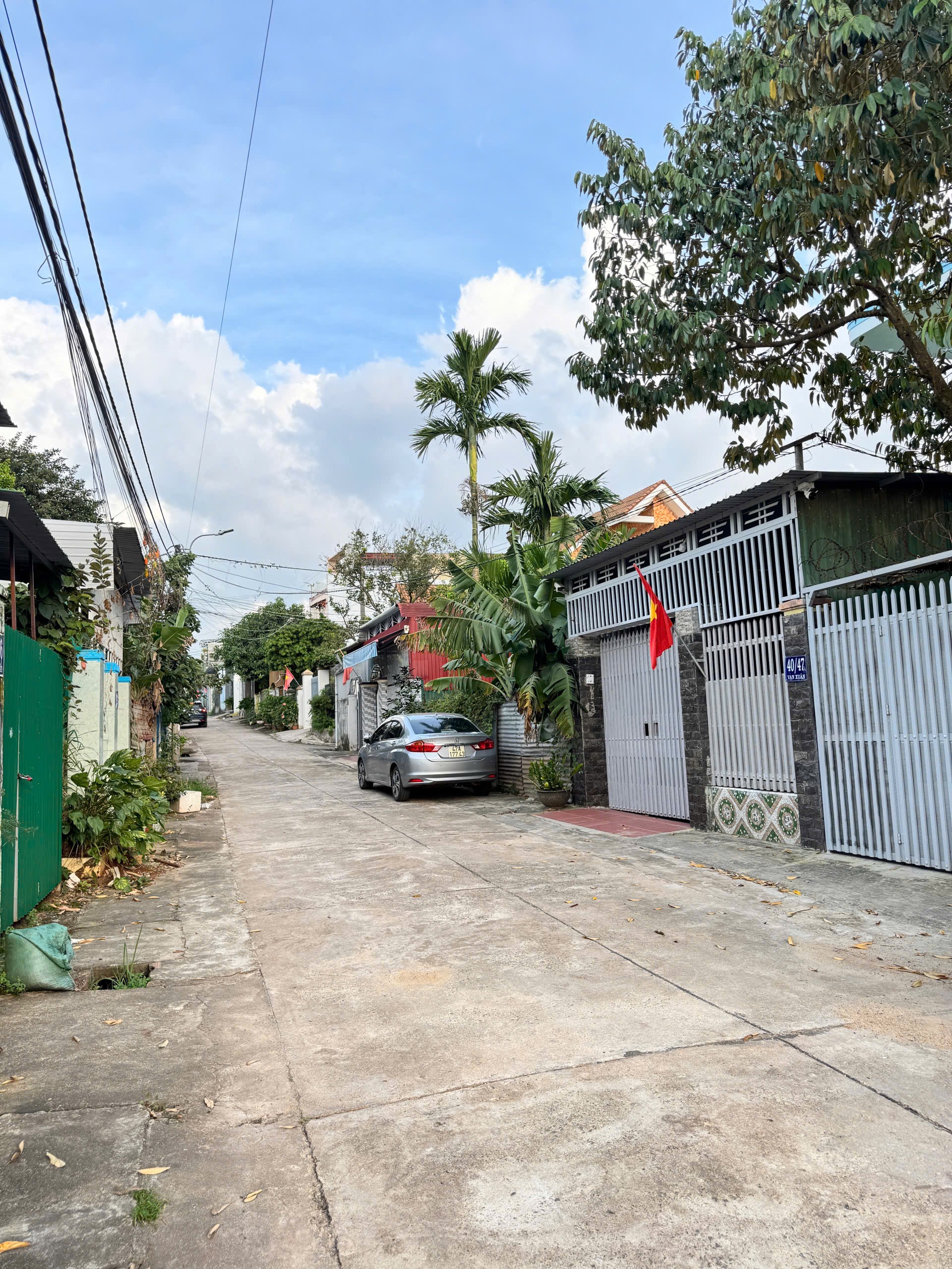 Bán đất nền 140m² hẻm Vạn Xuân, giá 2 tỷ 950 triệu, thổ cư 75m²