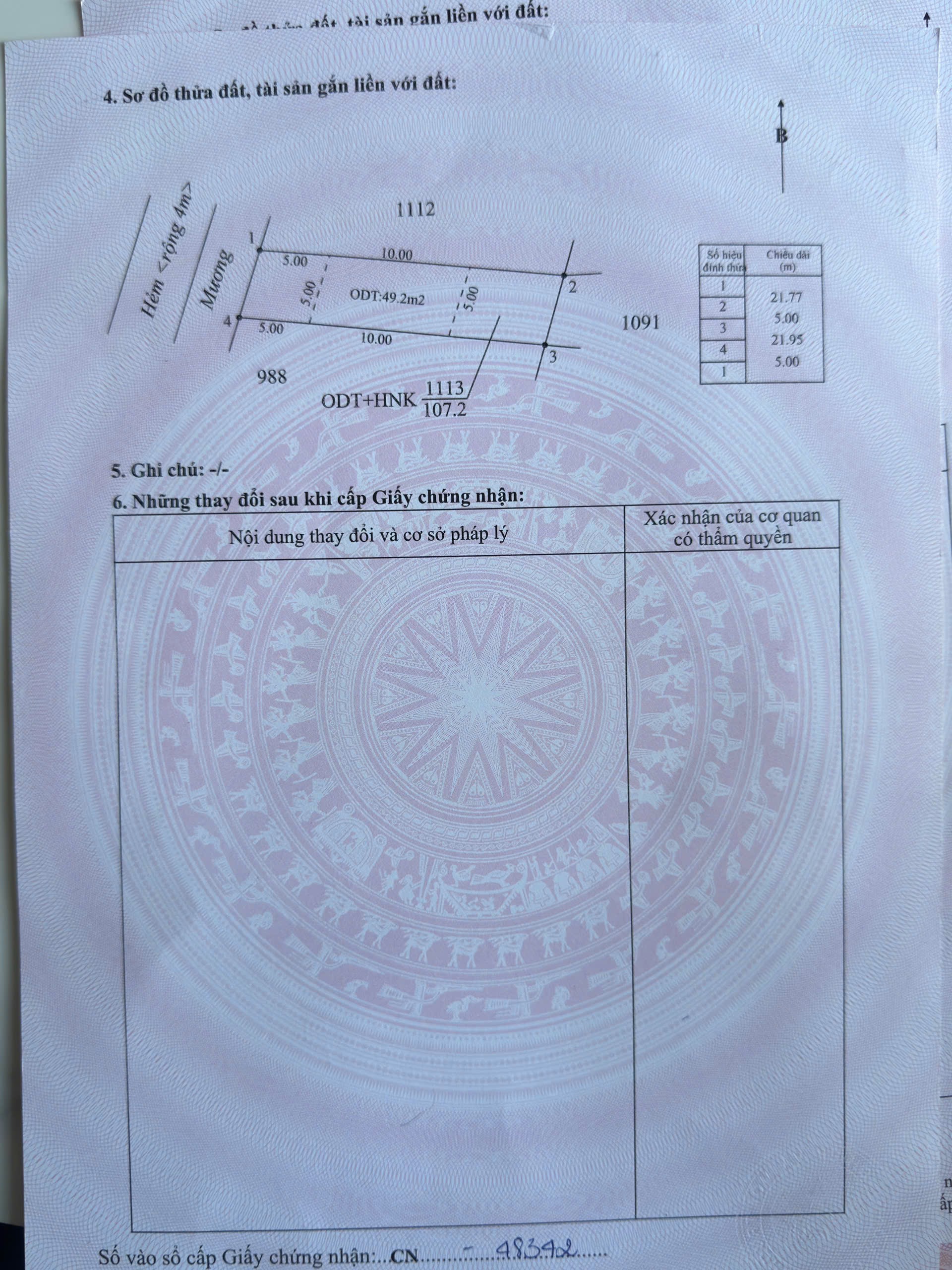 Bán nhà 2 tầng 105m2 hẻm Nguyễn Trường Tộ gần ĐH Tây Nguyên