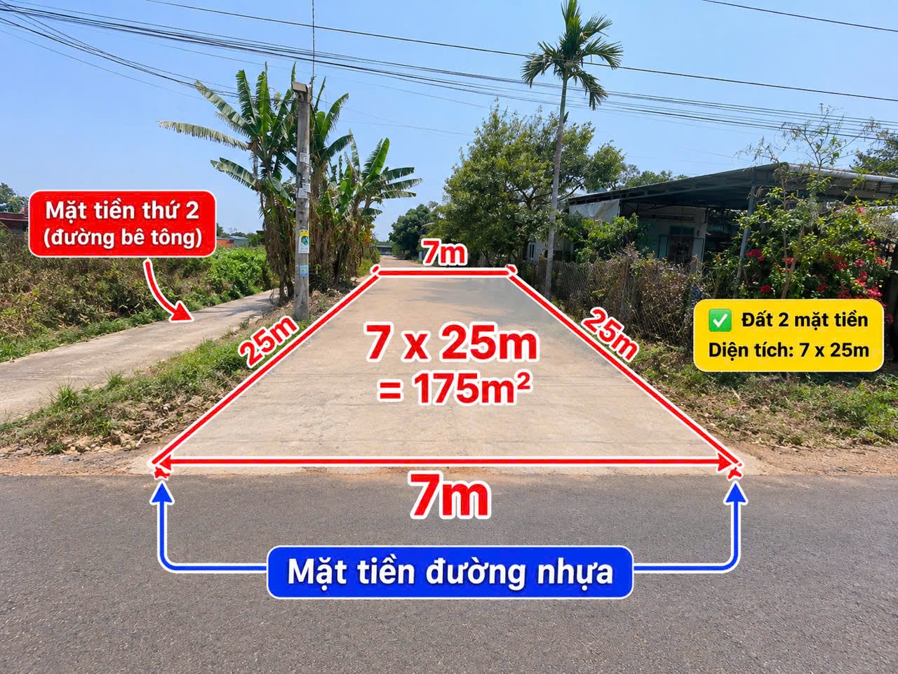 Bán đất nền 175 m2 Cư Suê giá 690 triệu