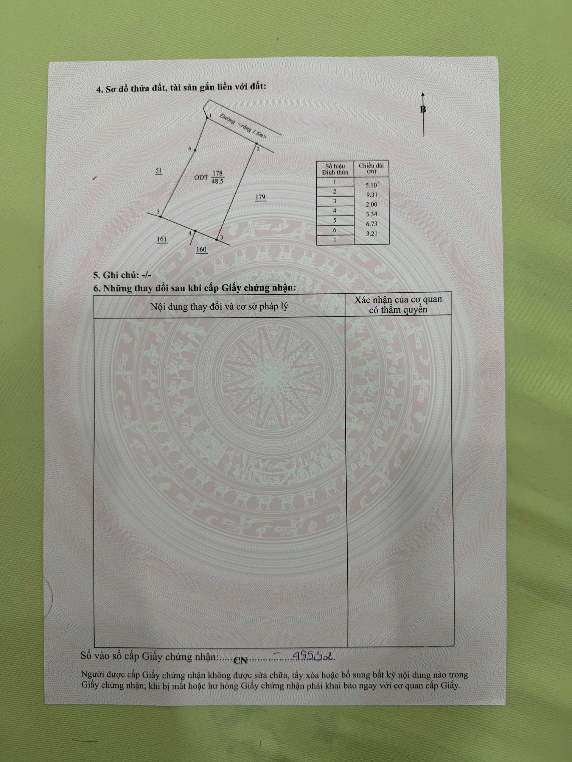 Bán nhà hẻm 22 Lương Thế Vinh diện tích 48.5m2 giá 2.25 tỷ