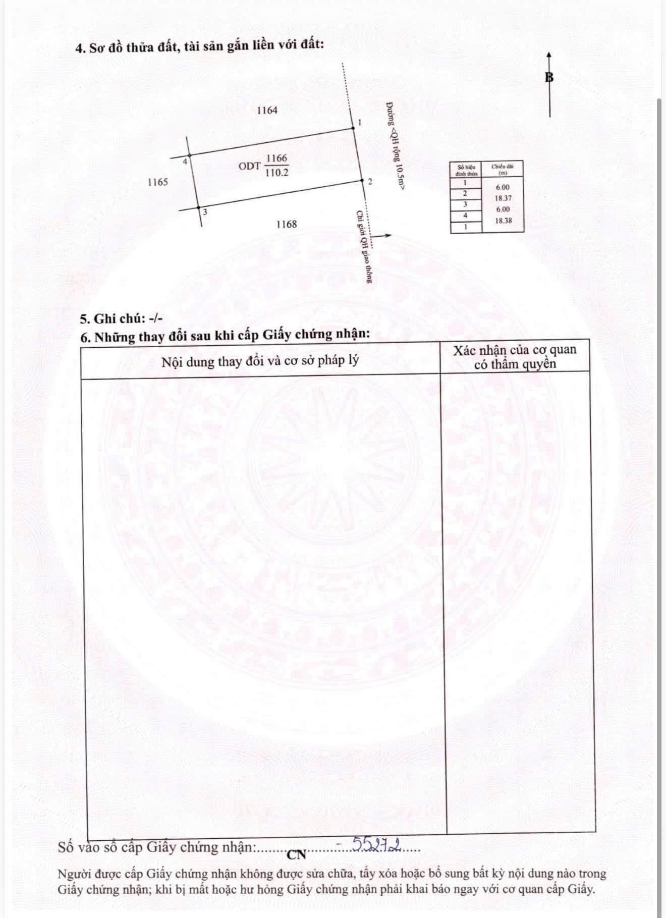 Bán lô đất khu tái định cư Ama Jhao diện tích 111m2 hướng Đông