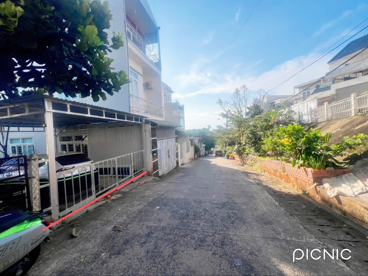 Bán đất hẻm 153 Phan Chu Trinh diện tích 5.1×18.5m giá tốt