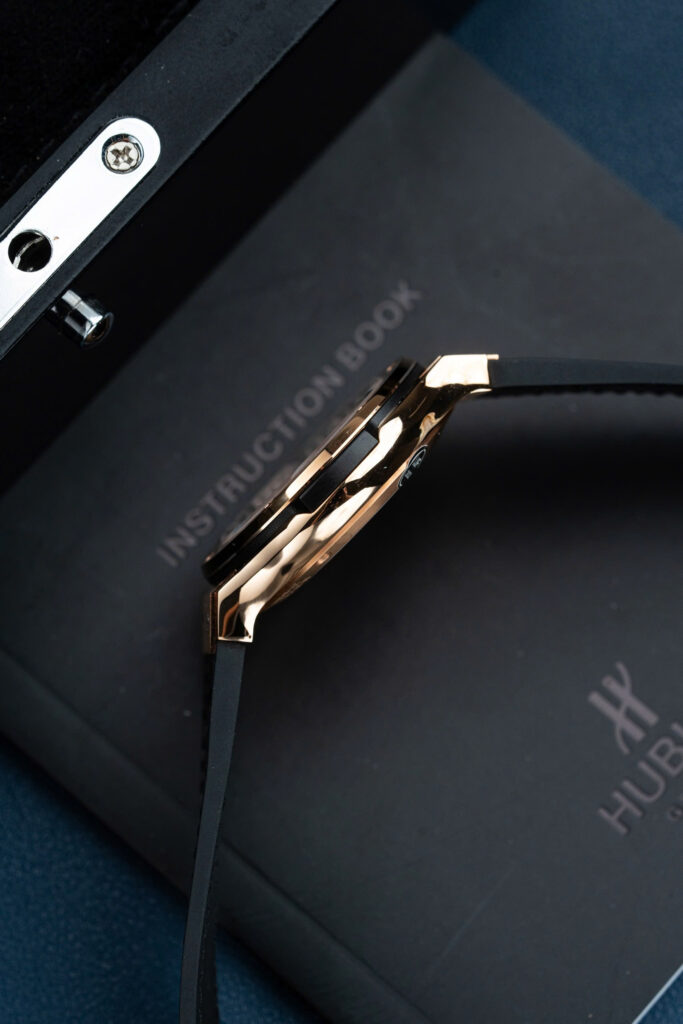 Đồng hồ Hublot Classic Fusion King Gold Replica 11 mặt xám xưởng JJF 38mm (2)