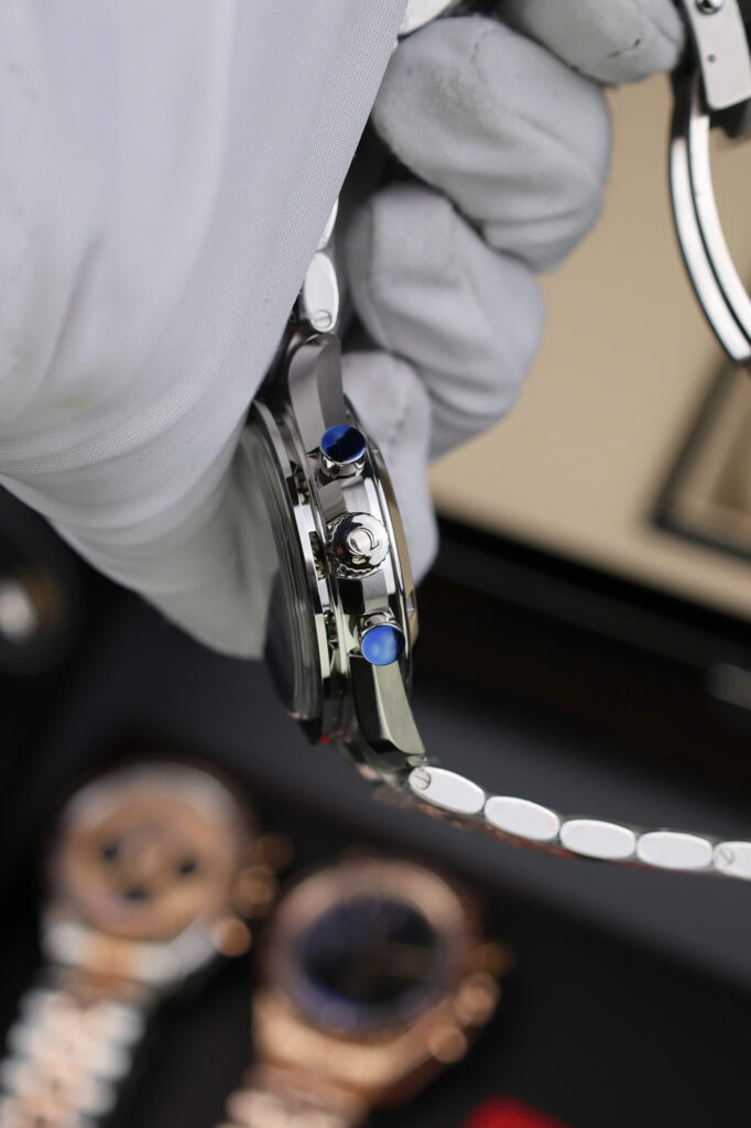 Đồng hồ Omega SpeedMaster Replica 11 Moonwatch Chronograph màu đen 42mm (2)