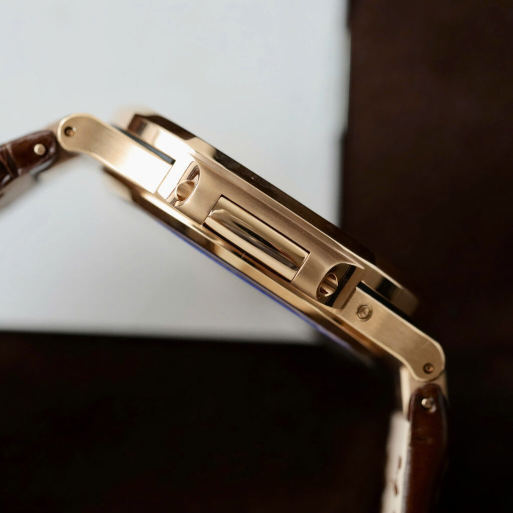 Đồng hồ Patek Philippe Nautilus 5724 Chế Tác mạ vàng hồng mặt xám xưởng PPF 40mm (2)