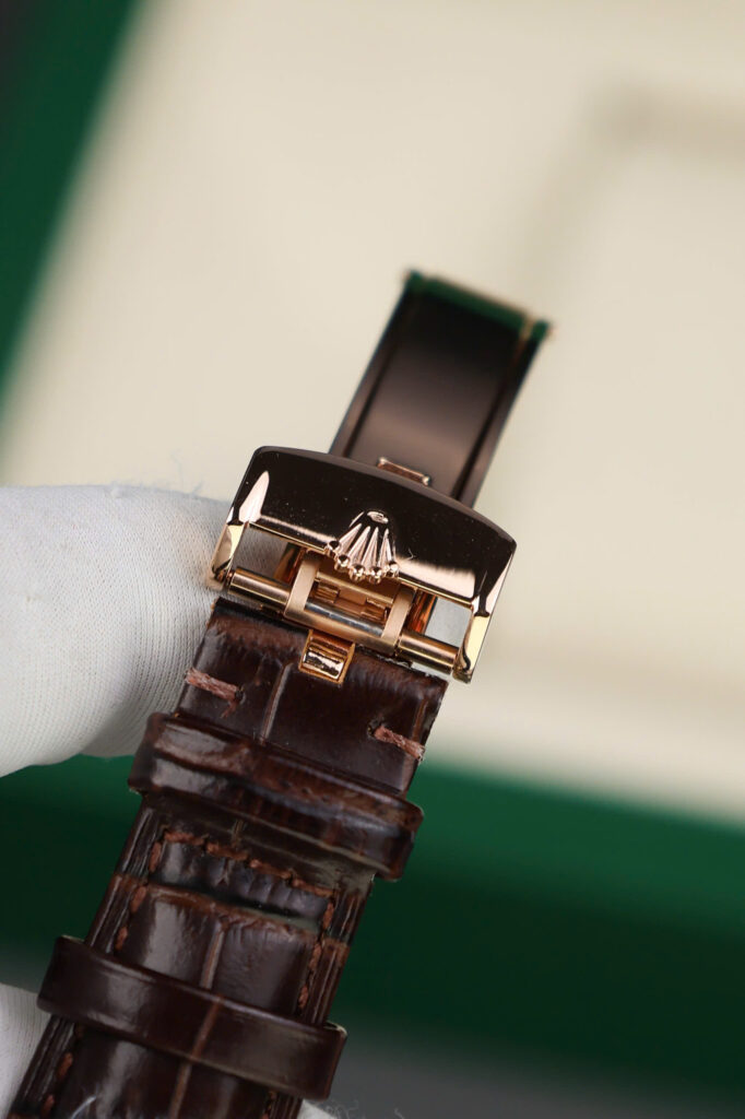 Đồng hồ Rolex Chế Tác Cellini Moonphase 50535 bọc vàng thật 39mm (10)