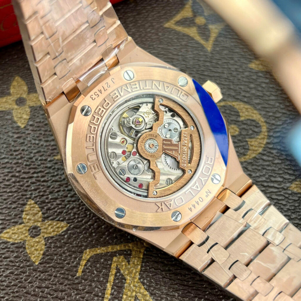 Đồng hồ Audemars Piguet Replica 11 Royal Oak 26574OR mặt xanh blue xưởng APS 41mm (2)