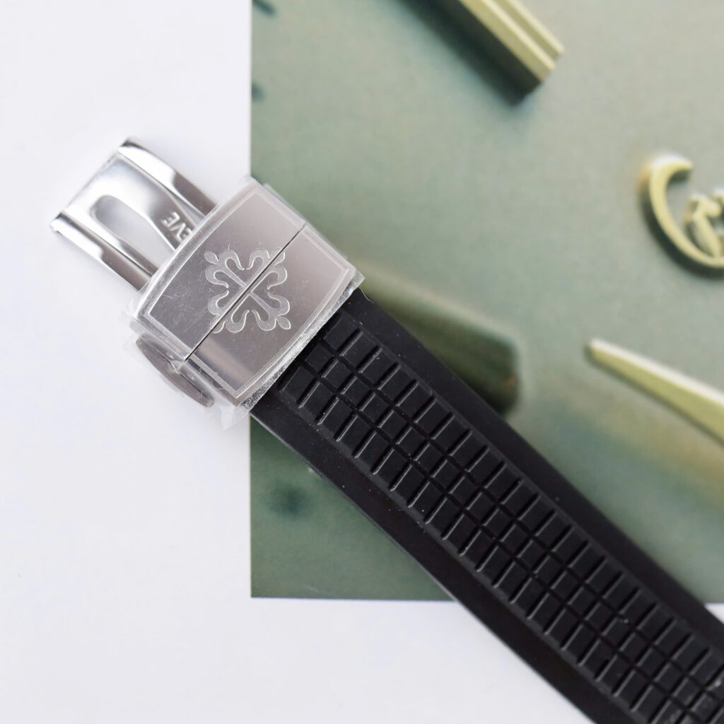 Đồng hồ Patek Philippe Aquanaut 5167 Clone 11 mặt đen dây cao su xưởng PPF 40mm (2)