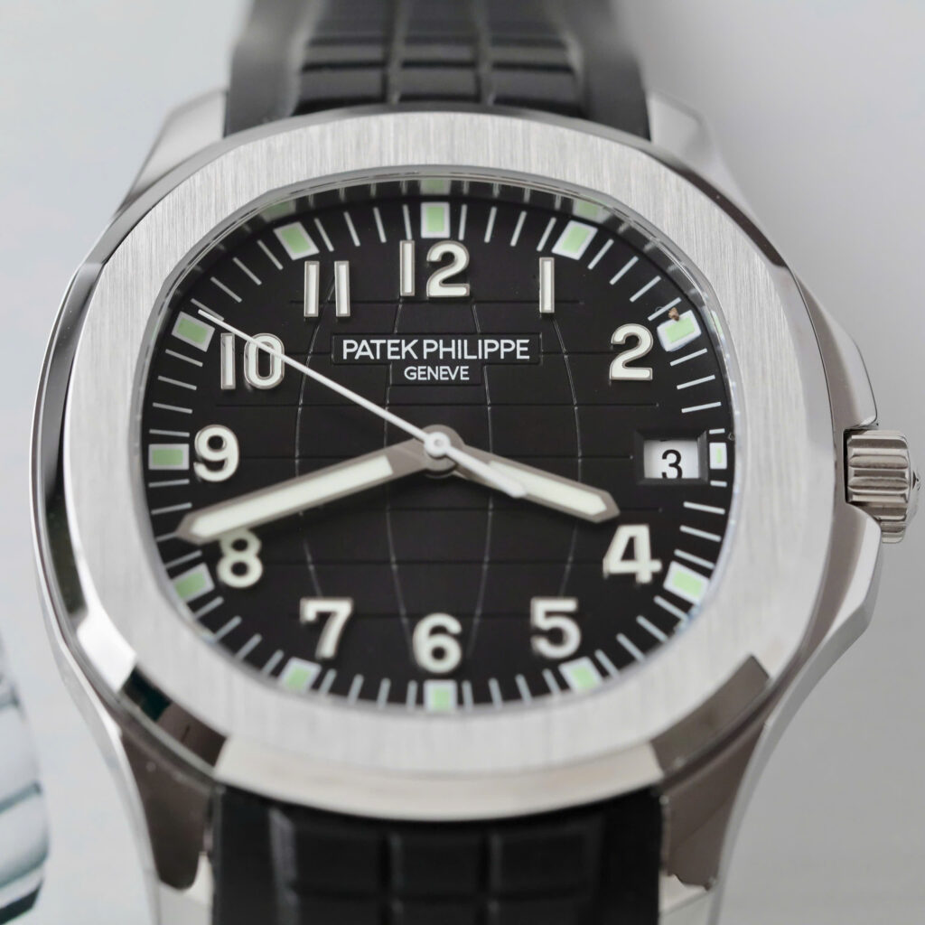 Đồng hồ Patek Philippe Aquanaut 5167 Clone 11 mặt đen dây cao su xưởng PPF 40mm (2)