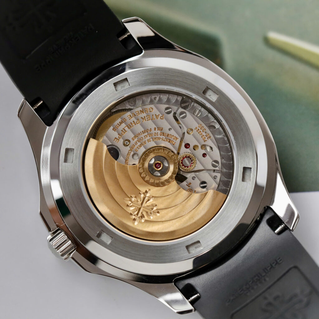 Đồng hồ Patek Philippe Aquanaut 5167 Clone 11 mặt đen dây cao su xưởng PPF 40mm (2)