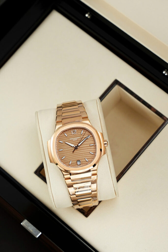 Đồng hồ Patek Philippe Rep 11 Nautilus 7118 mạ vàng hồng xưởng 3K 35 (2)