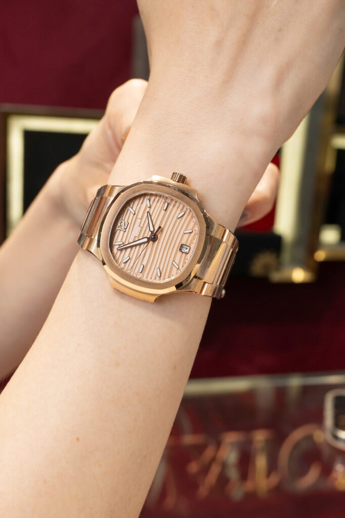 Đồng hồ Patek Philippe Rep 11 Nautilus 7118 mạ vàng hồng xưởng 3K 35 (2)