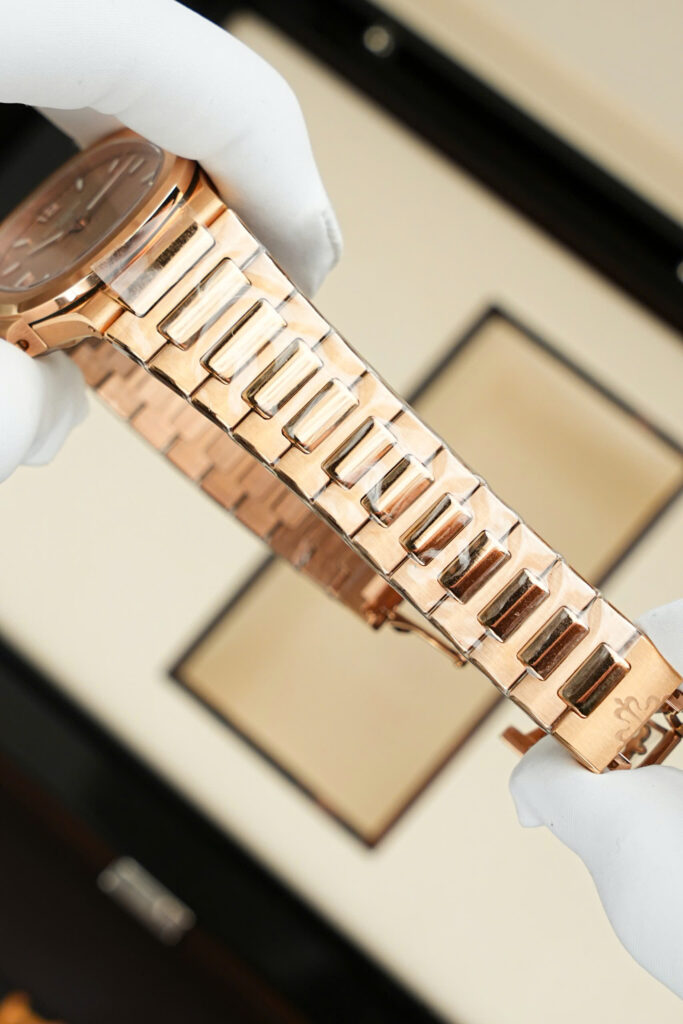 Đồng hồ Patek Philippe Rep 11 Nautilus 7118 mạ vàng hồng xưởng 3K 35 (2)