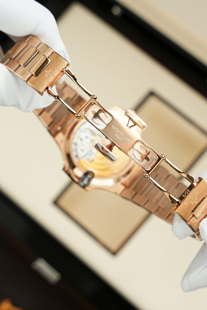 Đồng hồ Patek Philippe Rep 11 Nautilus 7118 mạ vàng hồng xưởng 3K 35 (2)